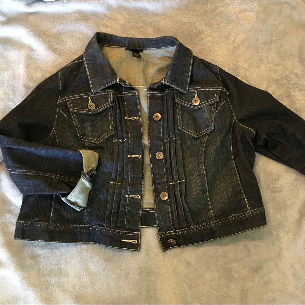 Lane Bryant jean jacket!